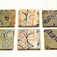 Decorated tiles
